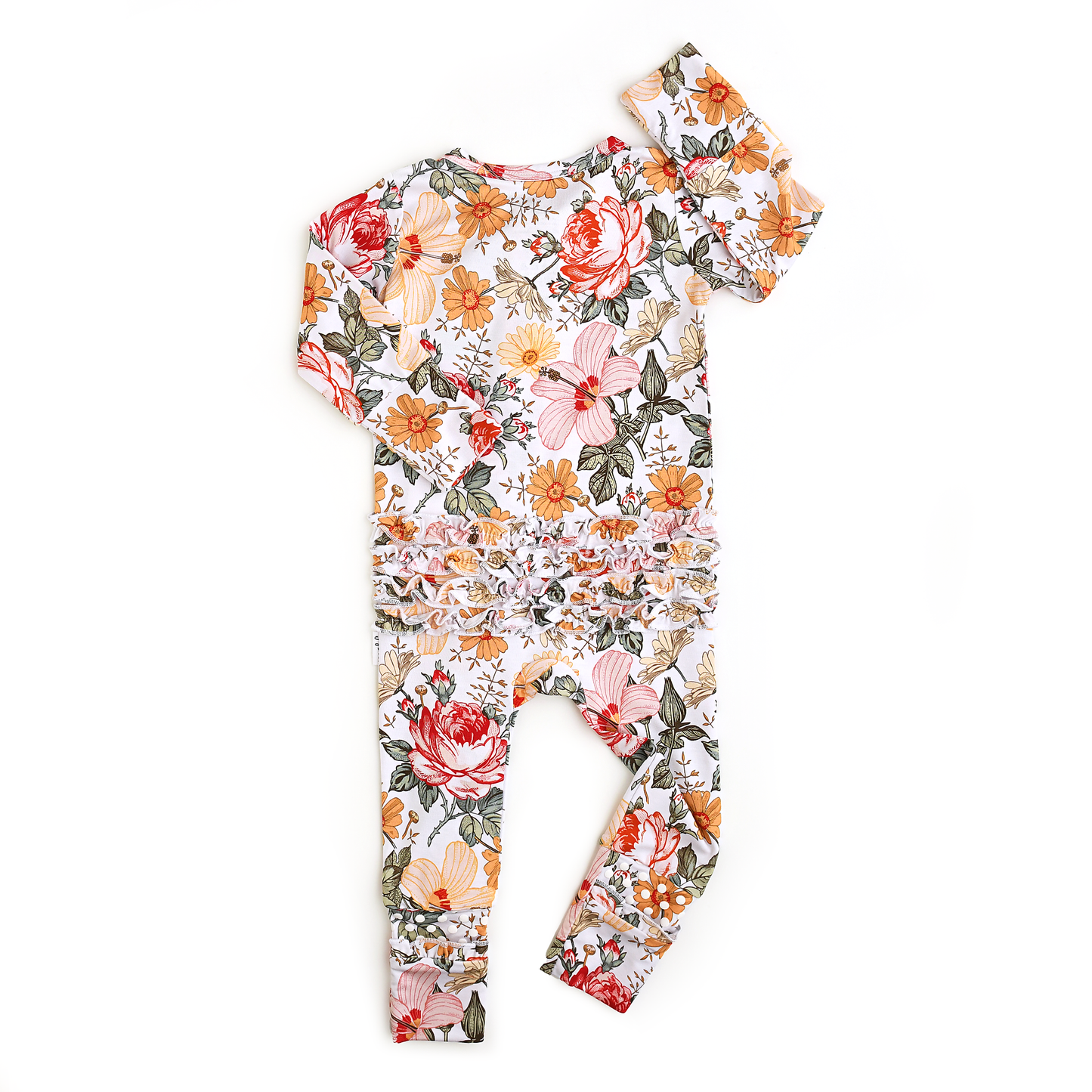 Nella Ruffle ZIP Bamboo