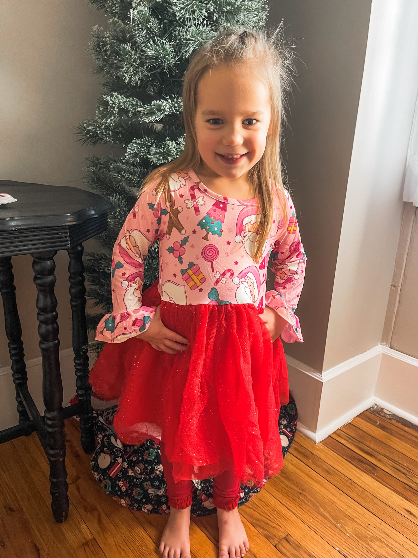 Festive Christmas Tutu Dress