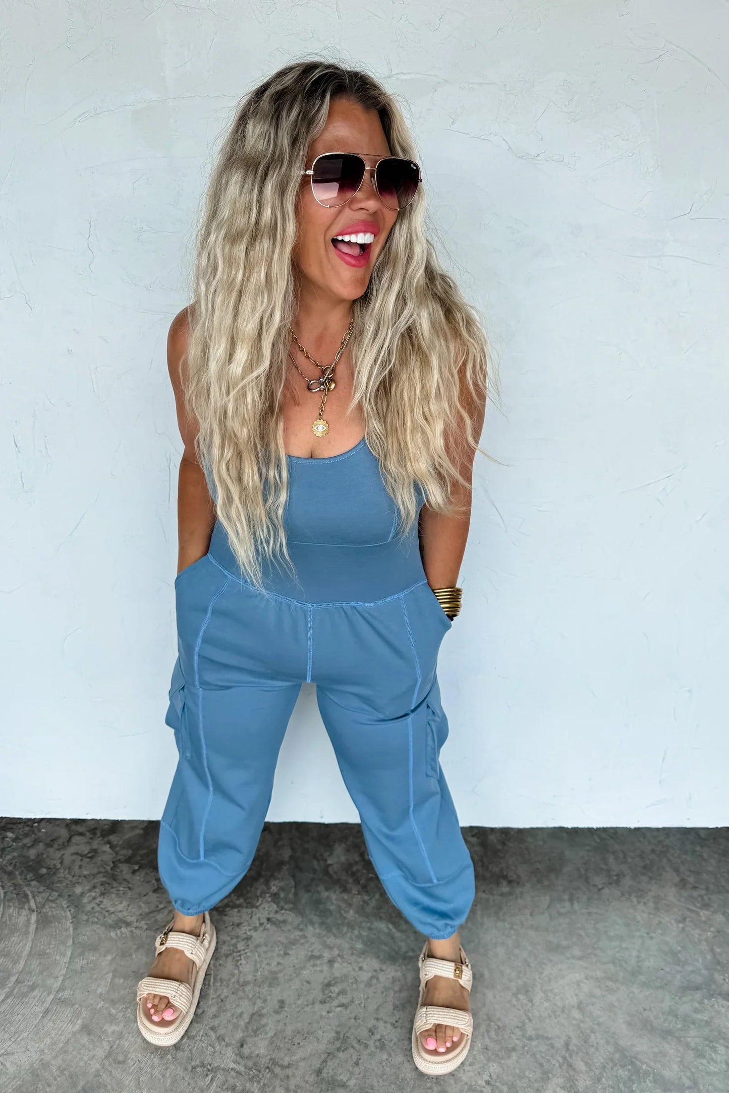 PREORDER: All Set Tank Romper 3 colors