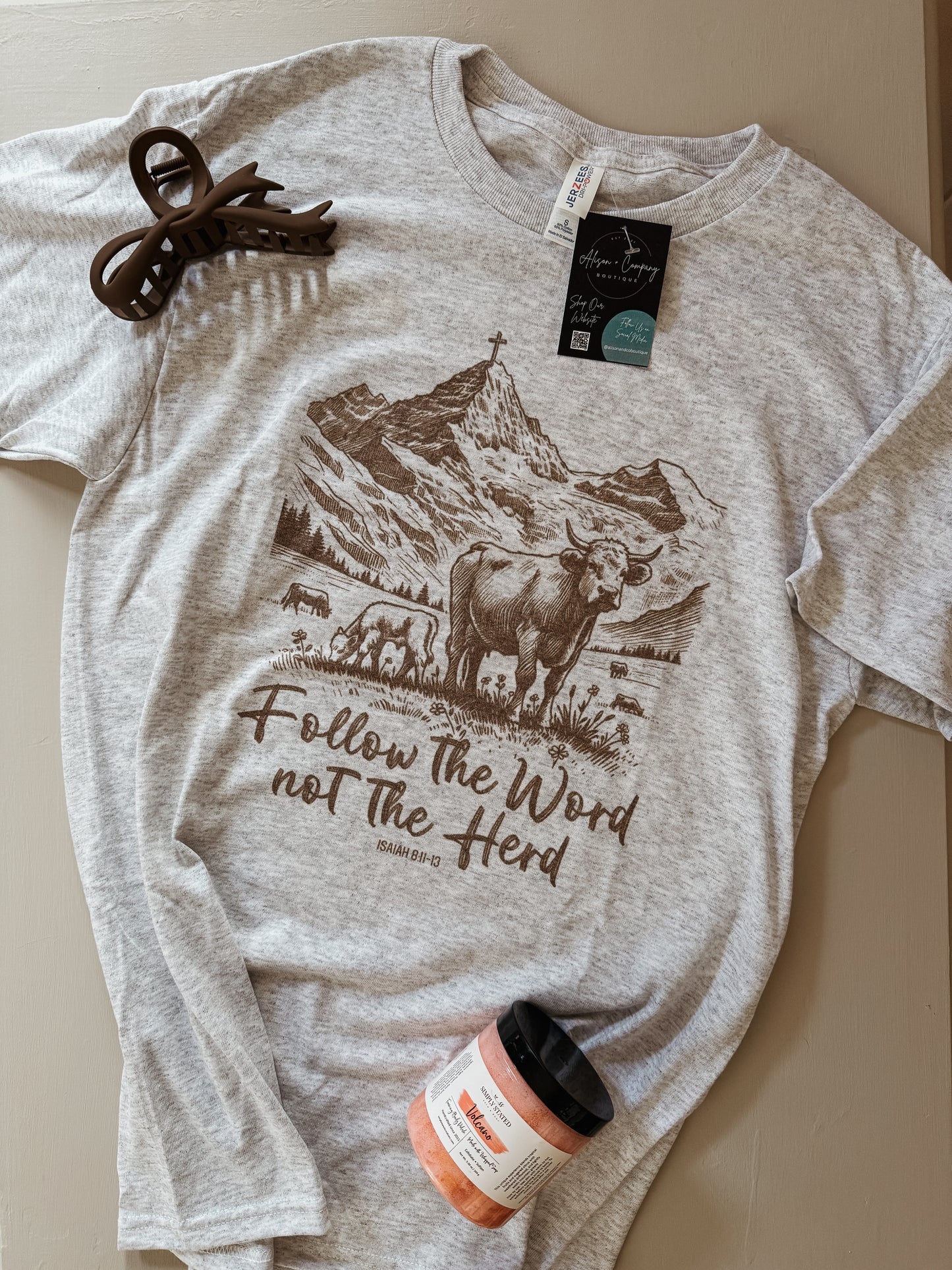 Follow The Word Not The Herd: Ash Grey