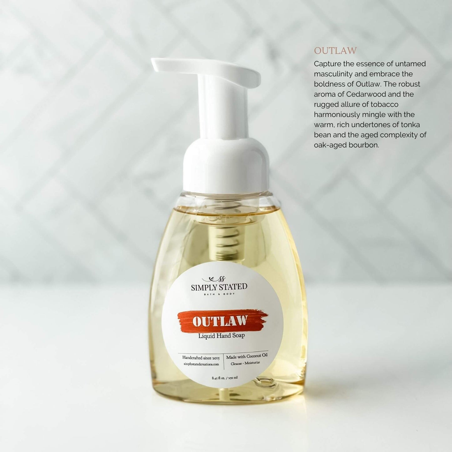 Foaming Hand Soap for Men: Midnight Maverick