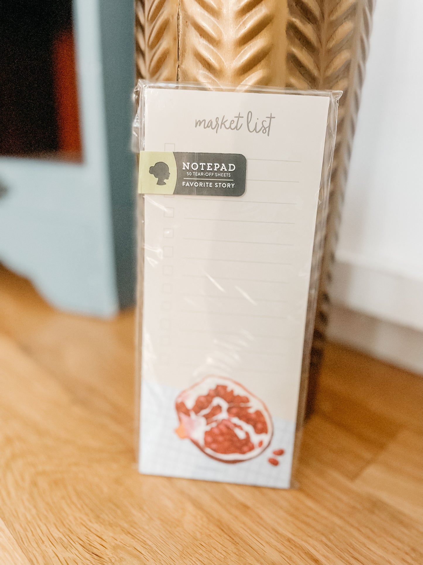 Grocery list notepad