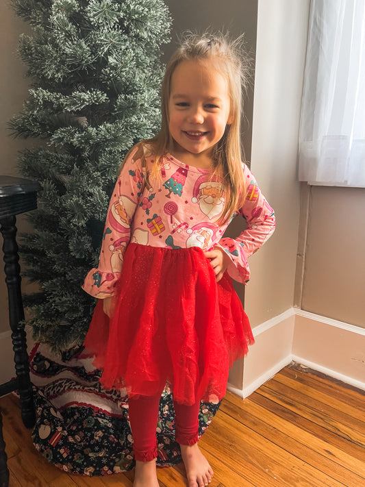 Festive Christmas Tutu Dress