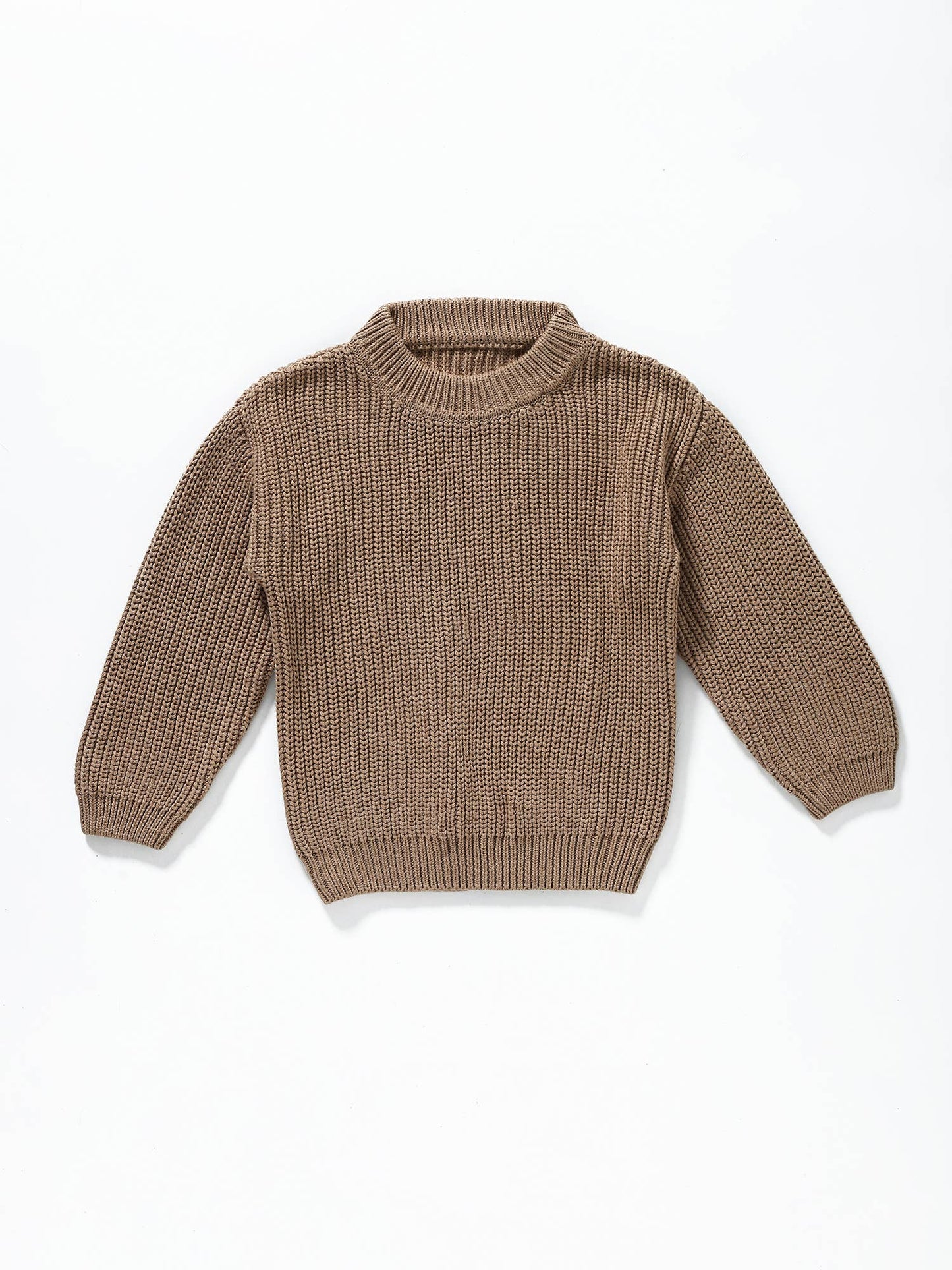 Brown Knit Sweater