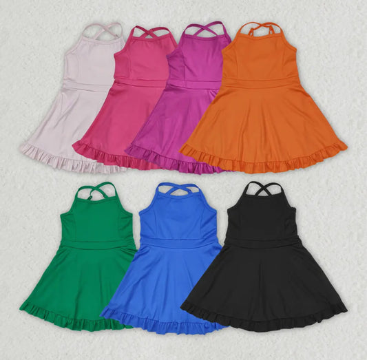 Girls Athleisure Romper Dress 3/6m-6/7 PREORDER