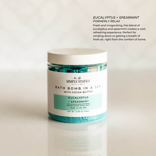 Aromatherapy Bath Bomb in a Jar – Relaxing Bath Soak with Essential Oils