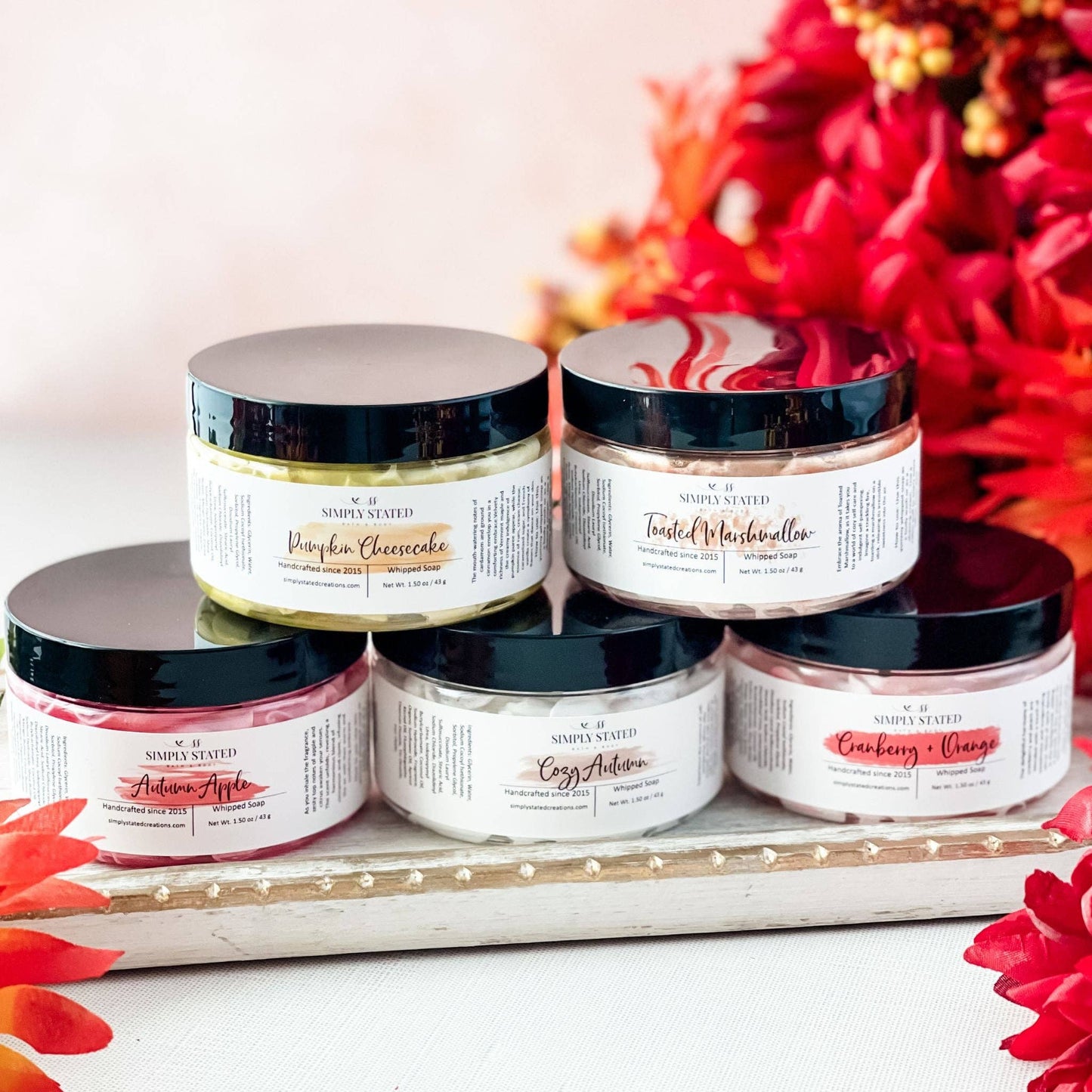 Whipped Soap Fall Collection: Pumpkin Cheesecake