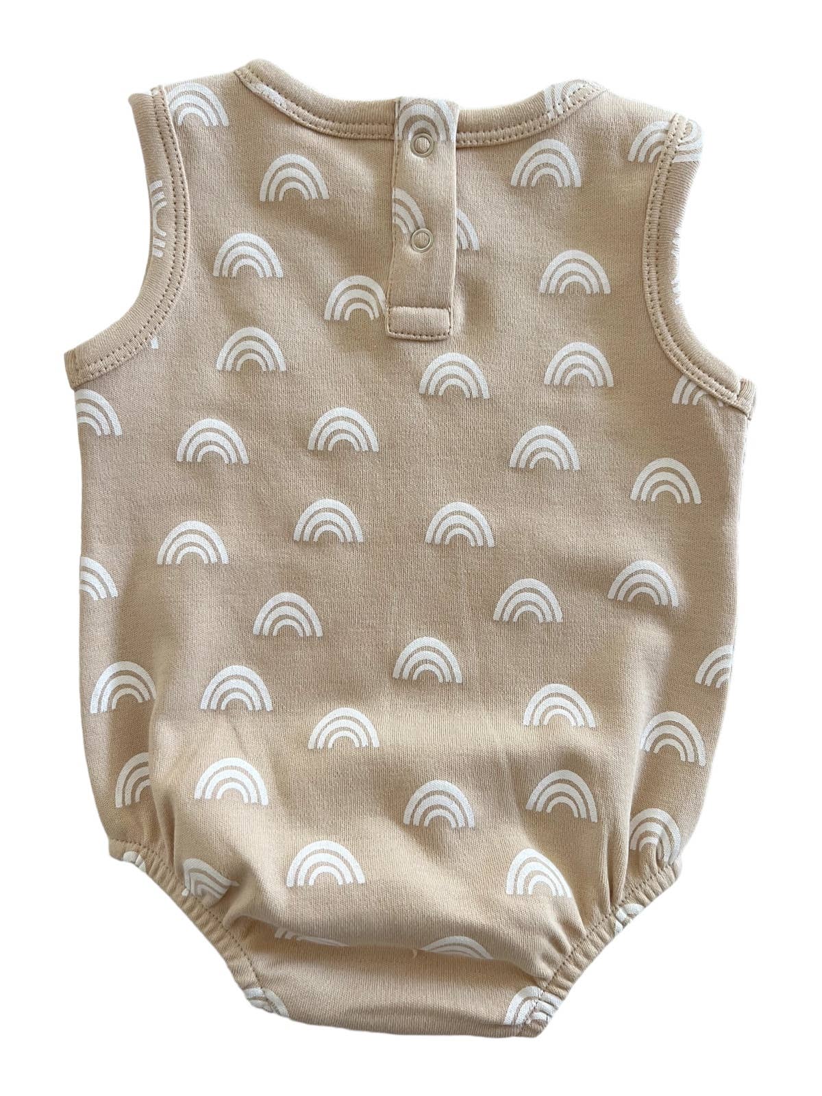 Tan Rainbow Organic Dune Bubble