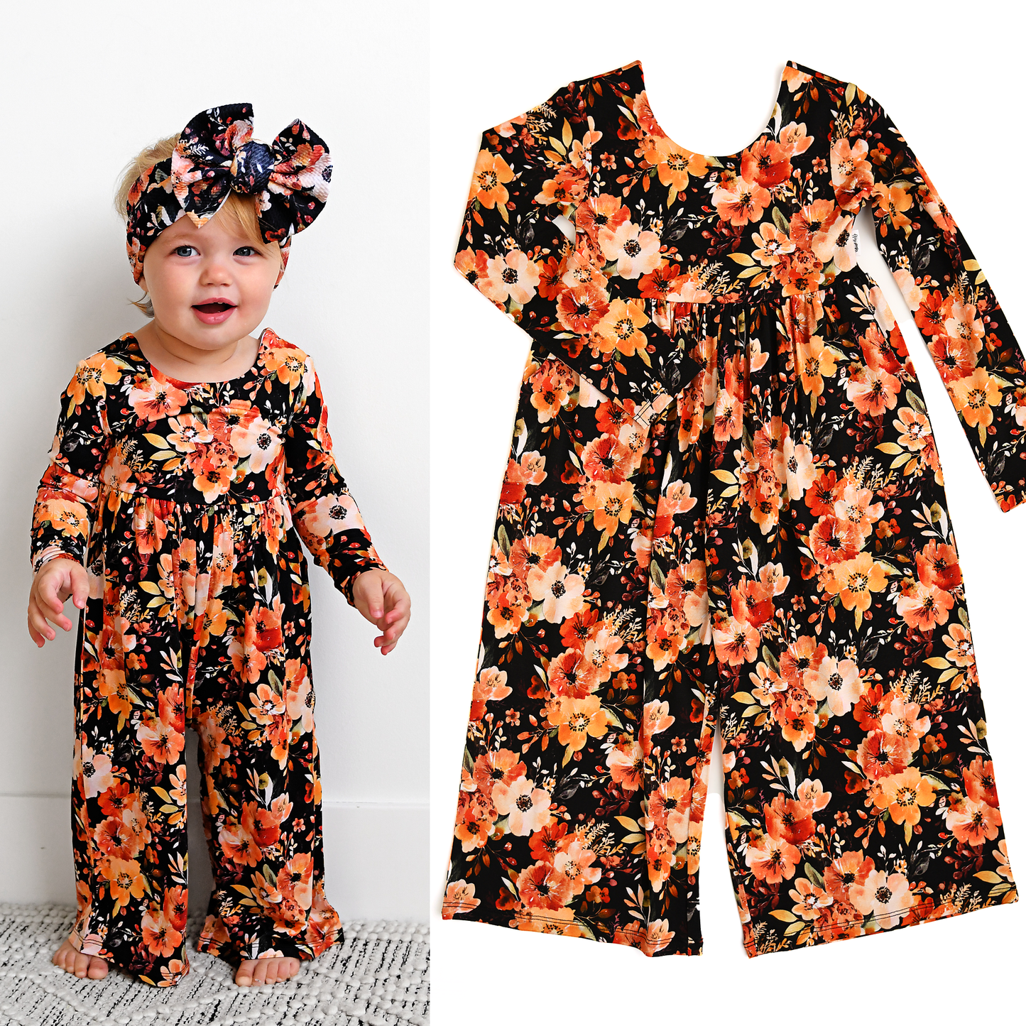 Renee Wide Leg Bamboo Romper