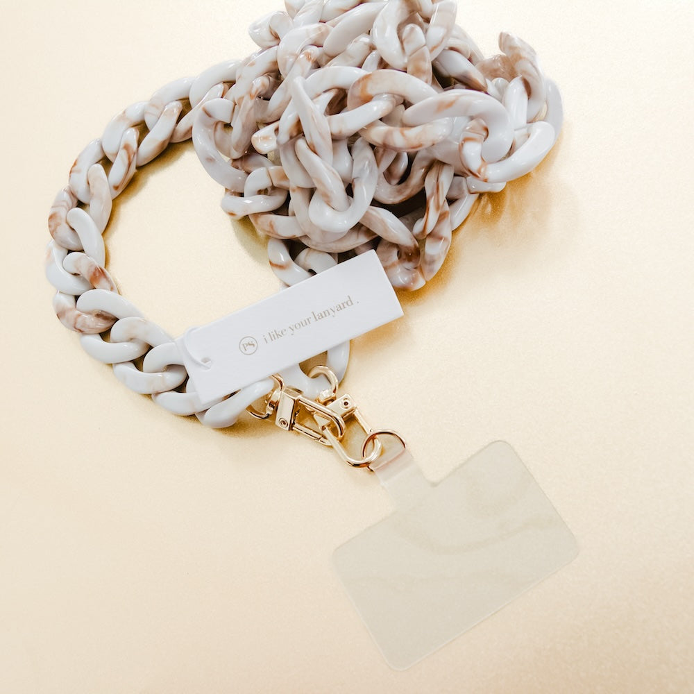 Amaya Acrylic Phone Chain Strap