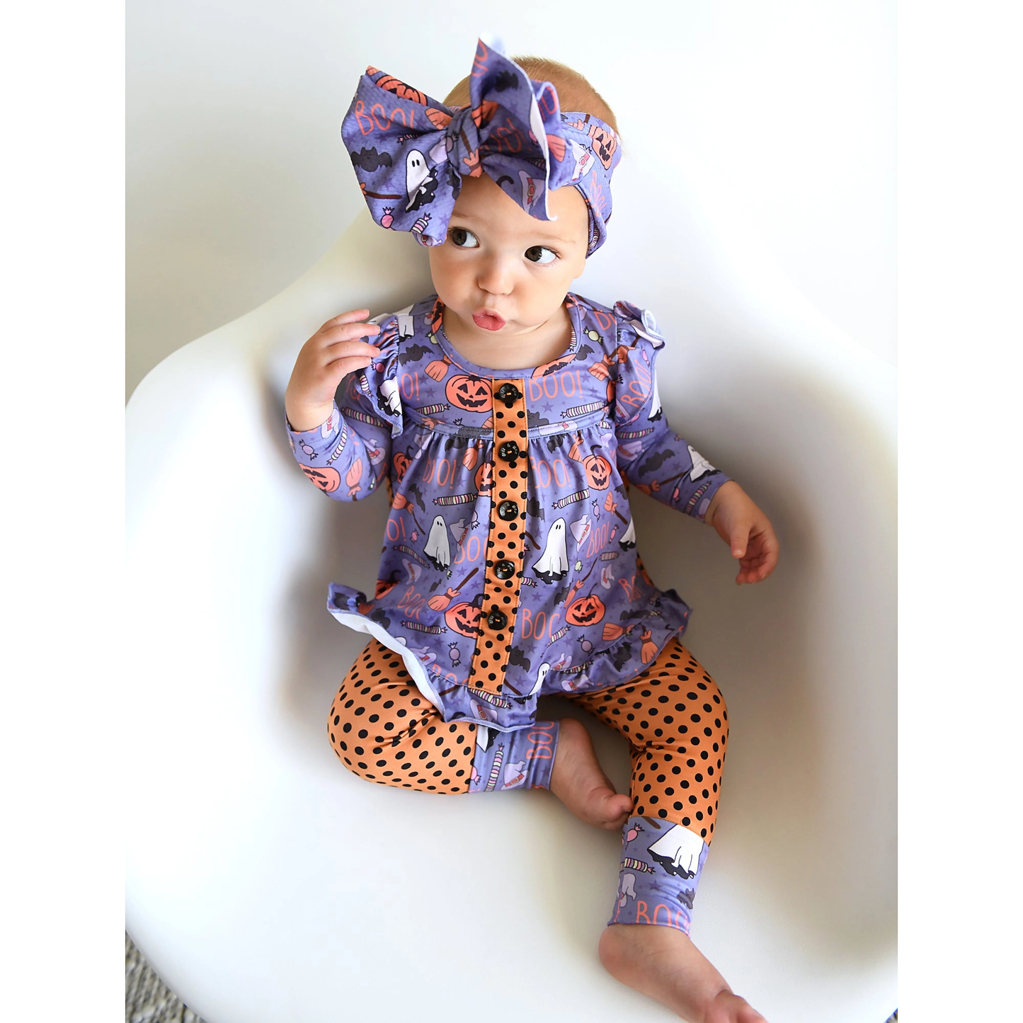 Raven Peplum Set