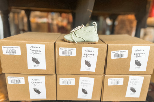 Sage Infant Moccasins