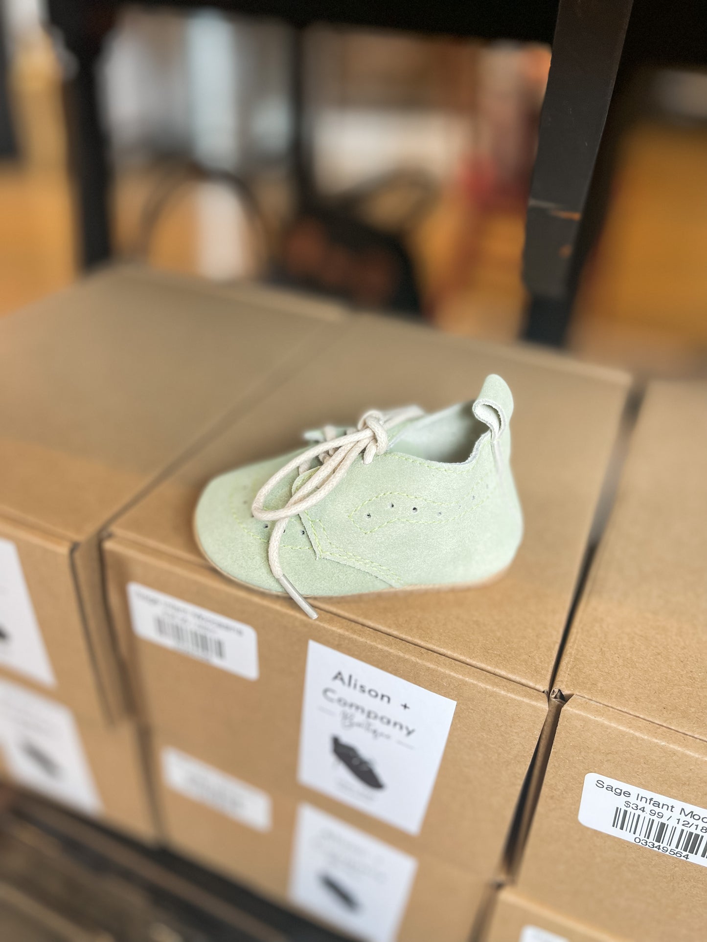 Sage Infant Moccasins