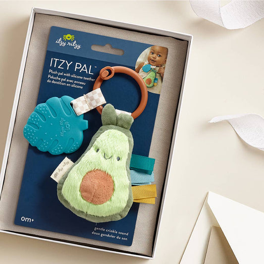 *New Options* Itzy Pal™ Plush + Teether: Avocado