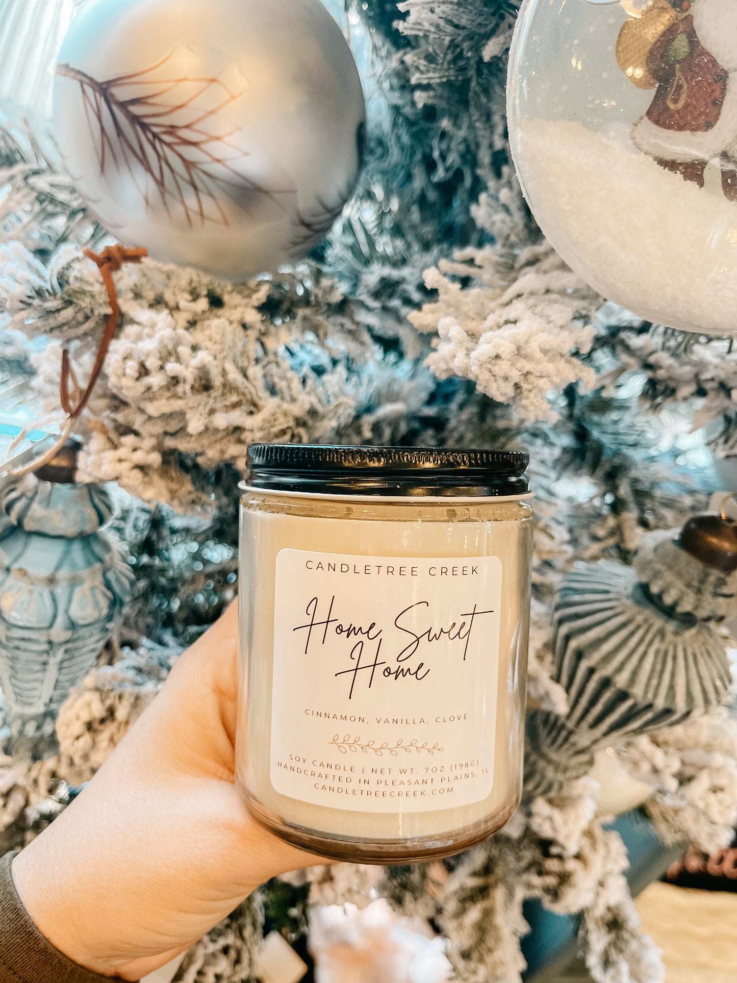 Local Made 7oz Candle: Home Sweet Home