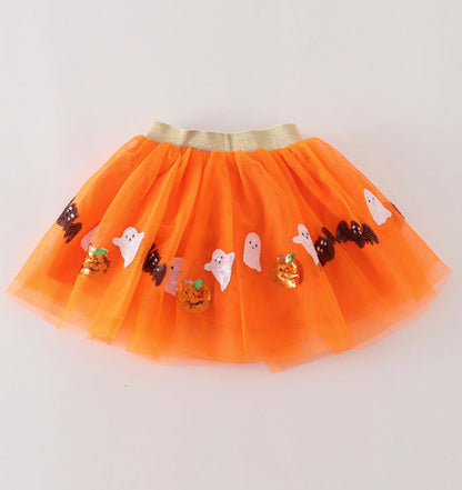 Orange Halloween Tutu