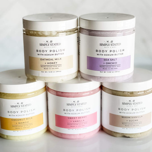 Signature Body Polish-Exfoliating Sugar Scrub: Sweet Berry + Vanilla