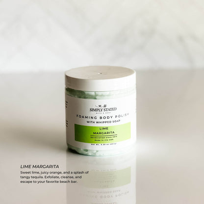 Seasonal Foaming Body Polish Collection – Limited Batch Scents