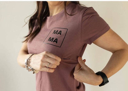 Mama T-Shirt: Mauve