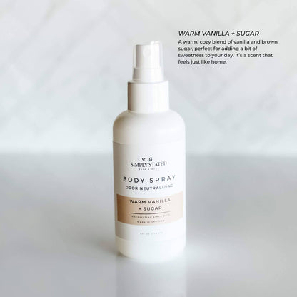 Signature Body Spray-Long Lasting Body Mist: Sweet Berry + Vanilla