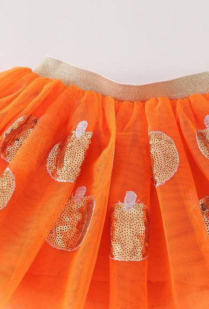 Orange Pumpkin Tutu