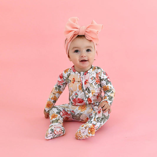 Nella Ruffle ZIP Bamboo