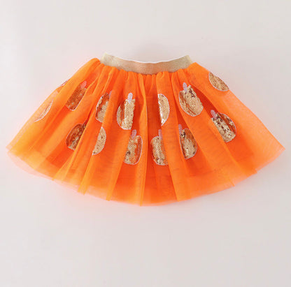 Orange Pumpkin Tutu