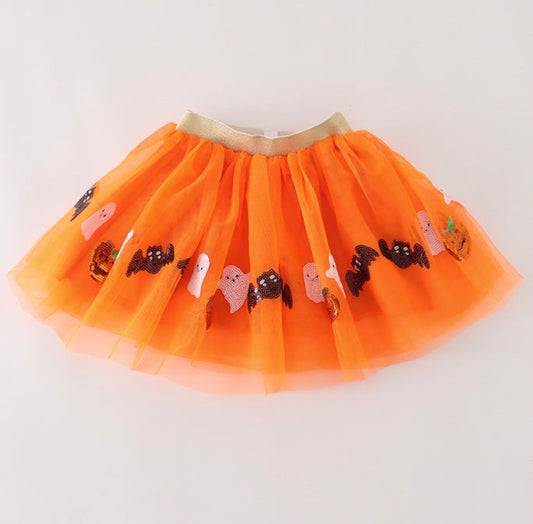 Orange Halloween Tutu