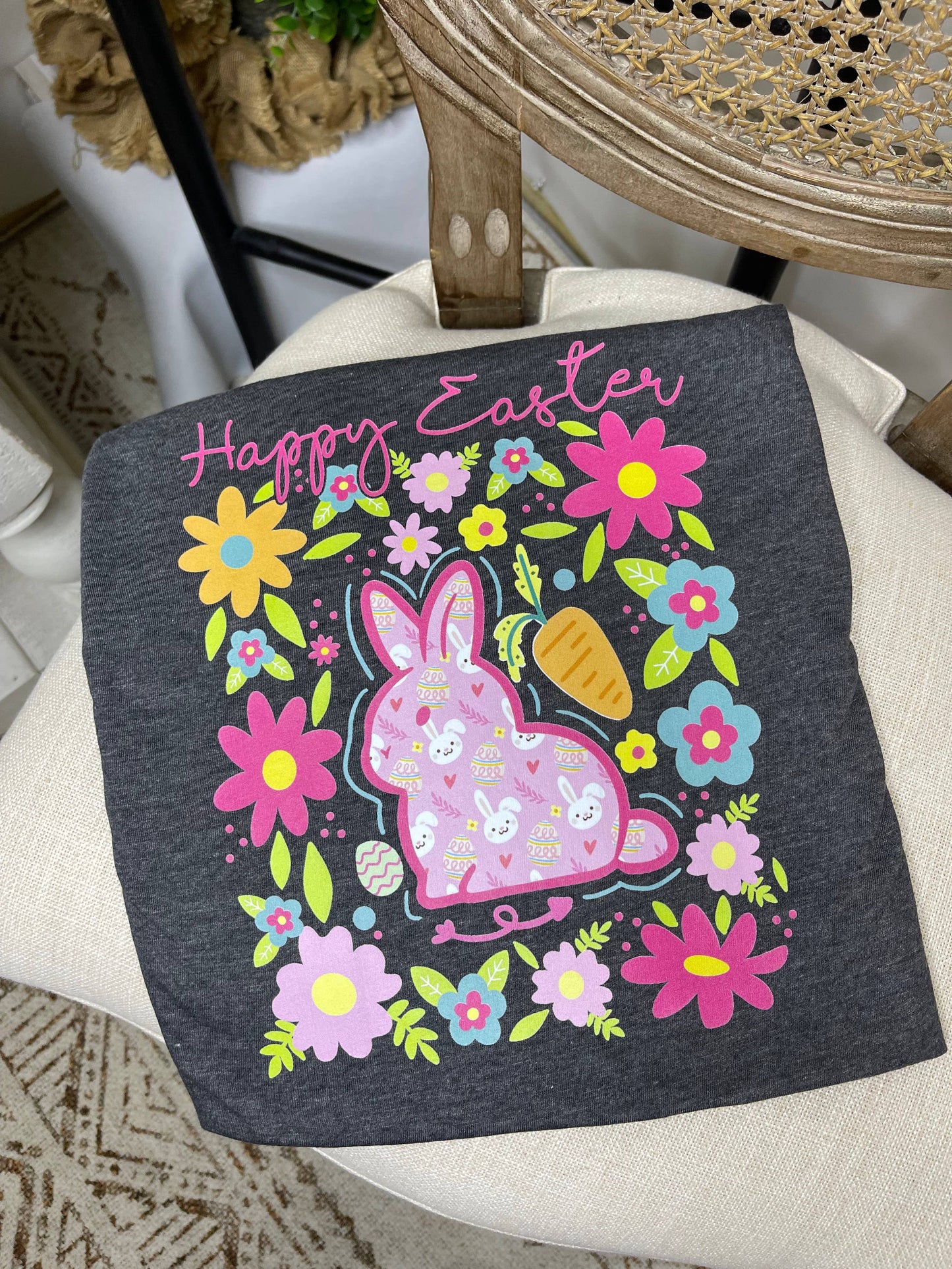 Happy Easter: Tultex Charcoal
