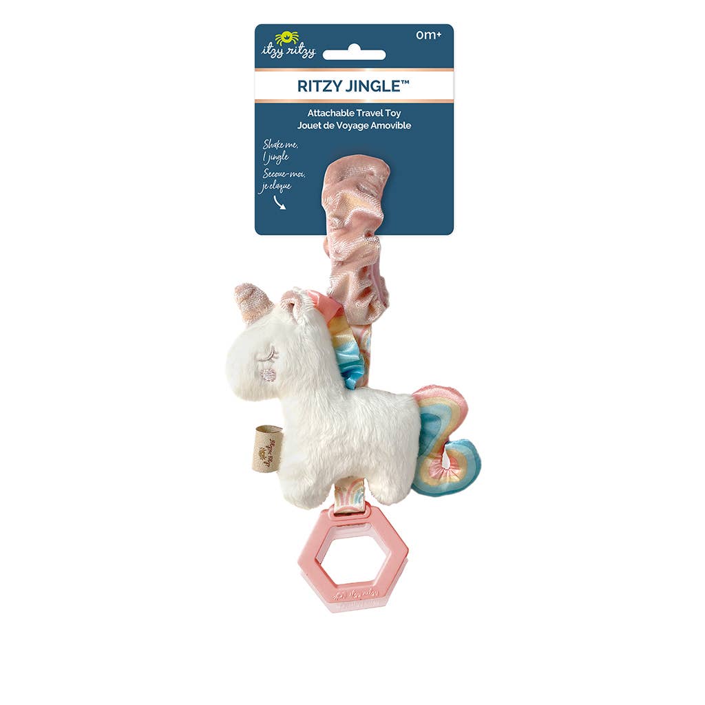 Itzy Friends Ritzy Jingle™ Attachable Travel Toy: Cactus