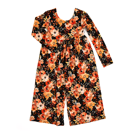 Renee Wide Leg Bamboo Romper