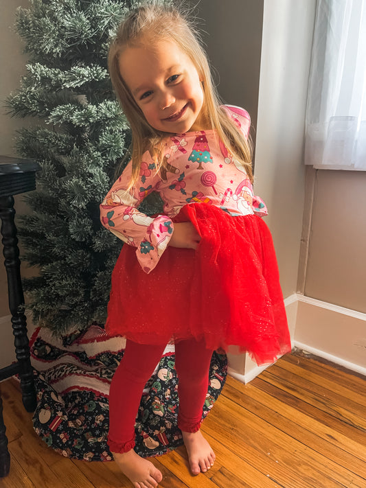 Festive Christmas Tutu Dress