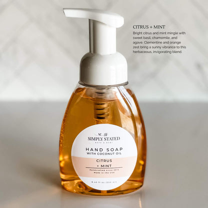 Seasonal Foaming Hand Soap – Limited Batch Scents