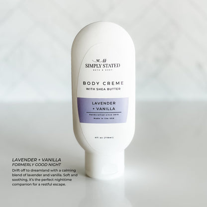 Aromatherapy Body Crème – Hydrating Moisturizer with Essential Oils