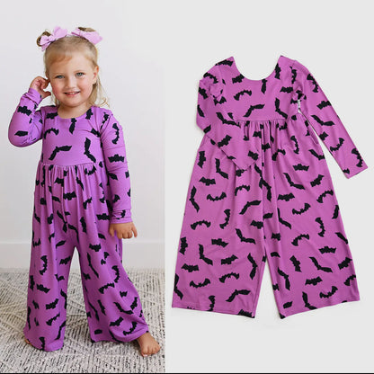 PREORDER: Echo Purple Bats Romper