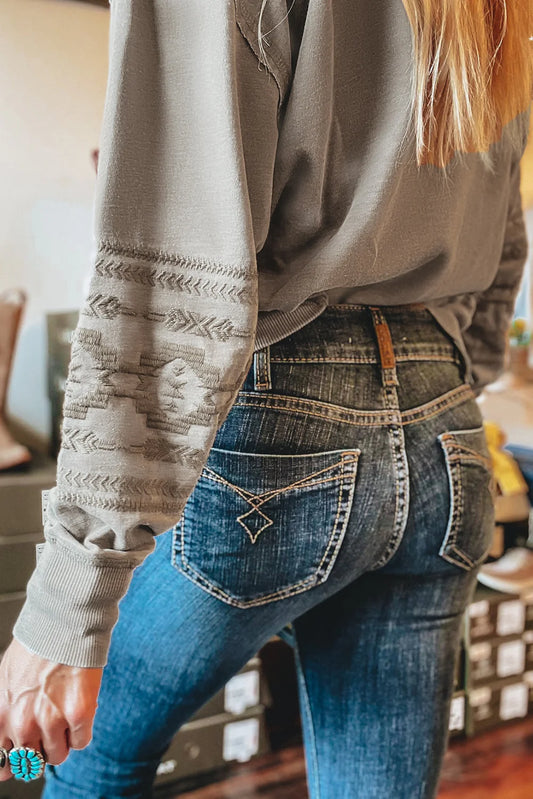 PREORDER: Western Aztec Top