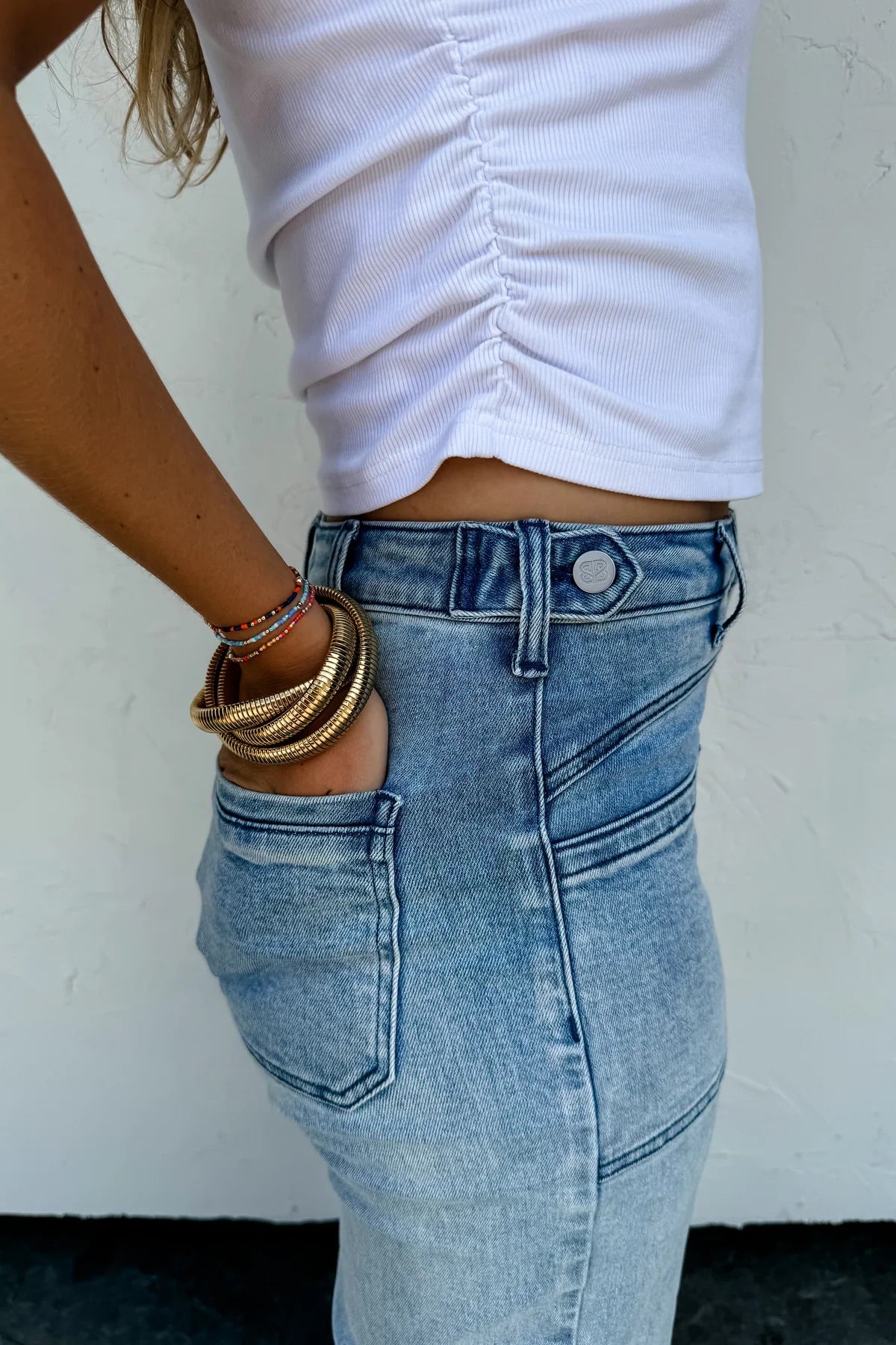 PREORDER: Clover Front Pocket Jeans