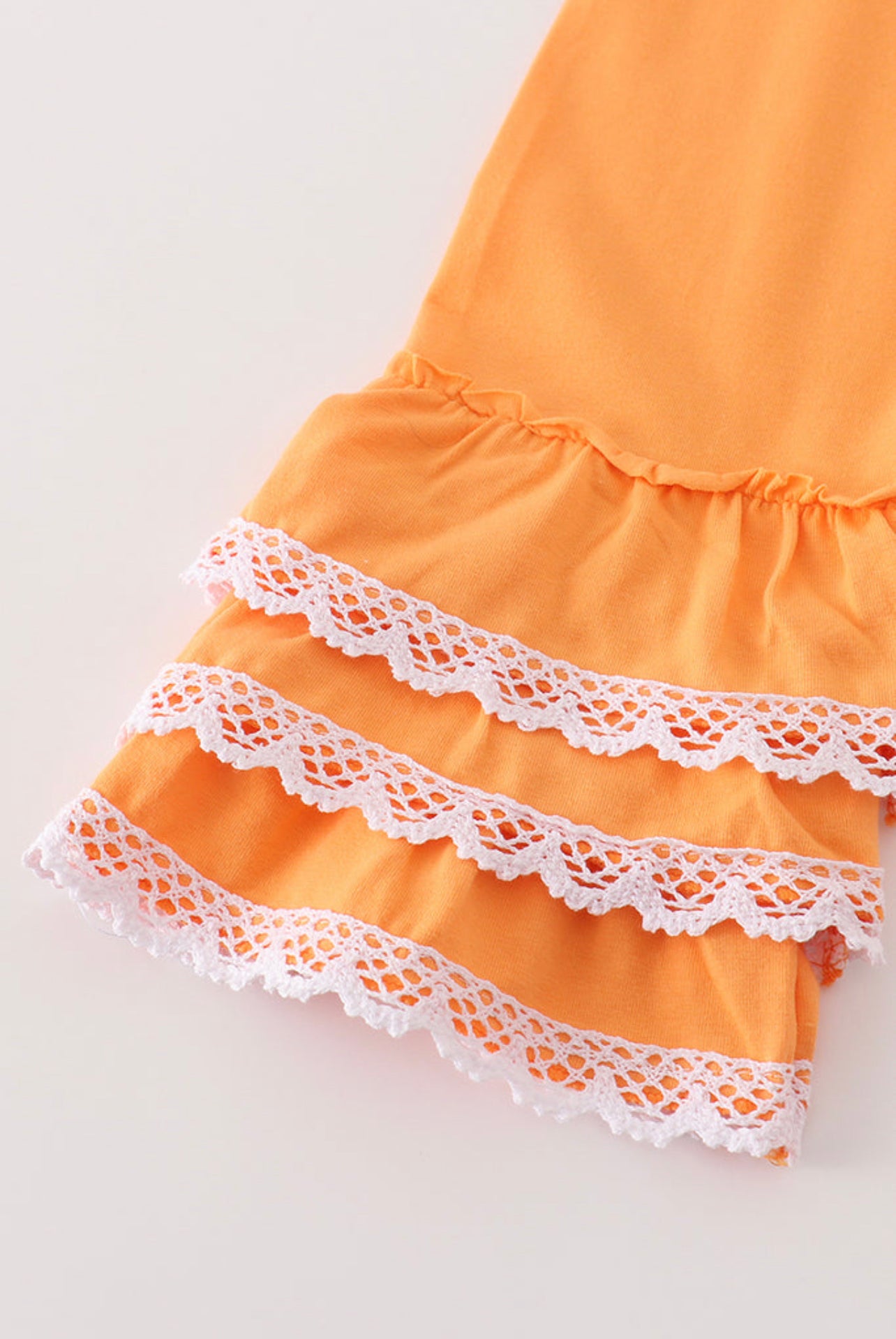 Fall Florals & Pumpkins Ruffle Set