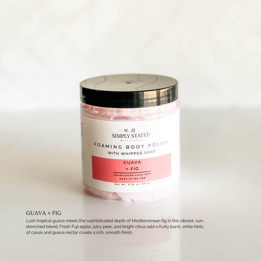 Seasonal Foaming Body Polish Collection – Limited Batch Scents