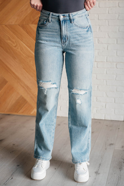 Patricia High Rise Rigid Magic 90's Straight Jeans