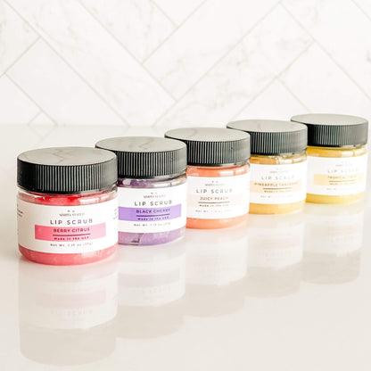 Signature Lip Scrub – Exfoliating Sugar Scrub for Soft Lips