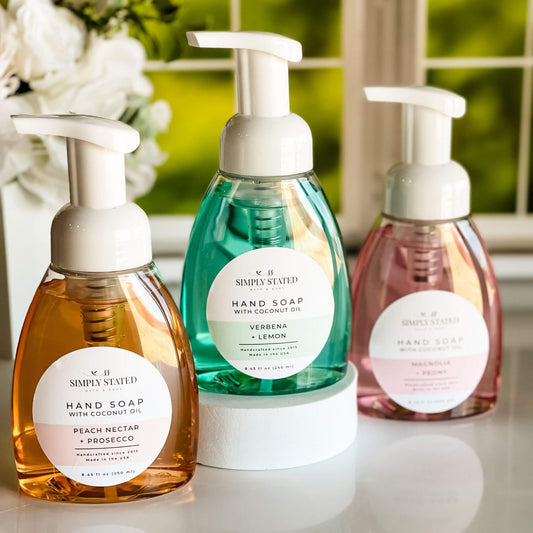 Floral Foaming Hand Soap – Hydrating Soap with Coconut Oil