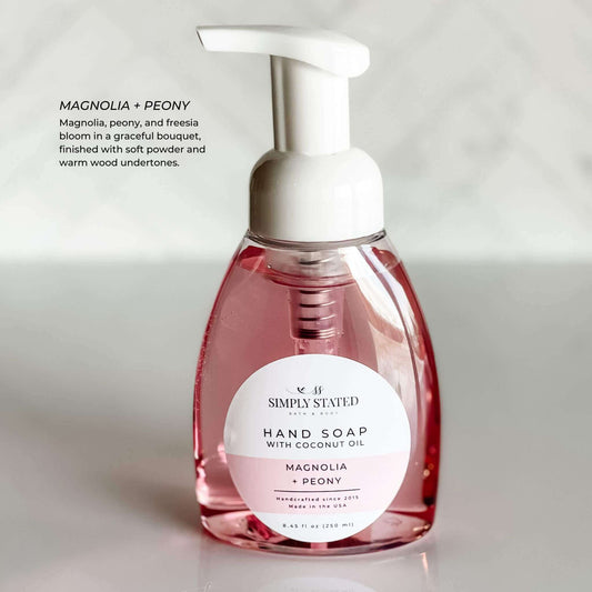 Floral Foaming Hand Soap – Hydrating Soap with Coconut Oil