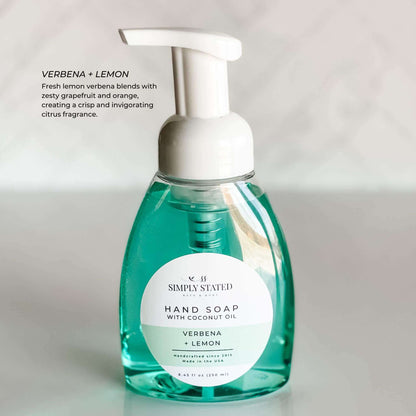 Floral Foaming Hand Soap – Hydrating Soap with Coconut Oil