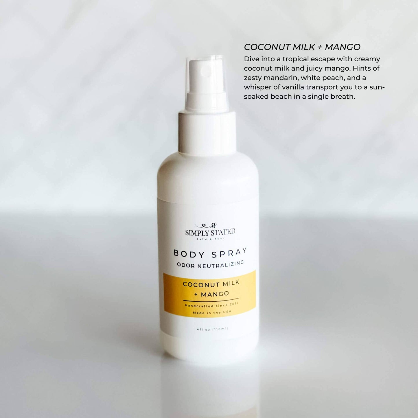 Signature Body Spray-Long Lasting Body Mist: Sweet Berry + Vanilla