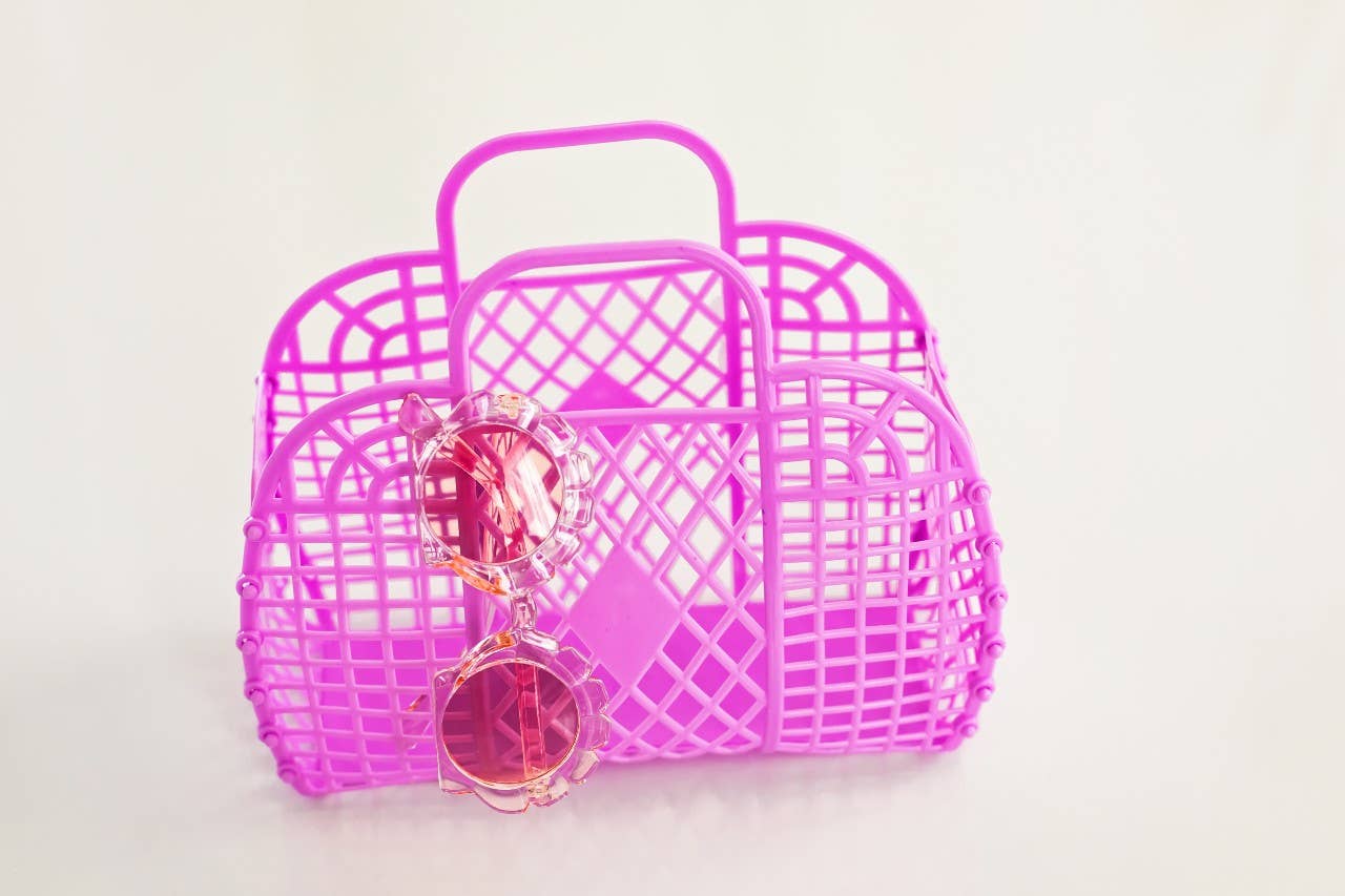 Retro Basket Jelly Bag: Lilac