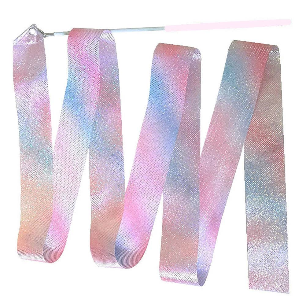 Dance Ribbon - Pink Shimmer: Wand