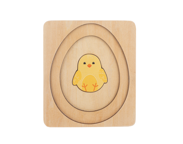 Easter Wooden Layered Puzzle