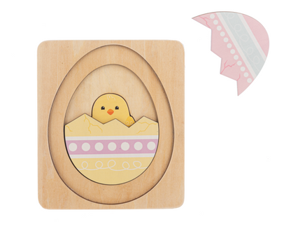 Easter Wooden Layered Puzzle