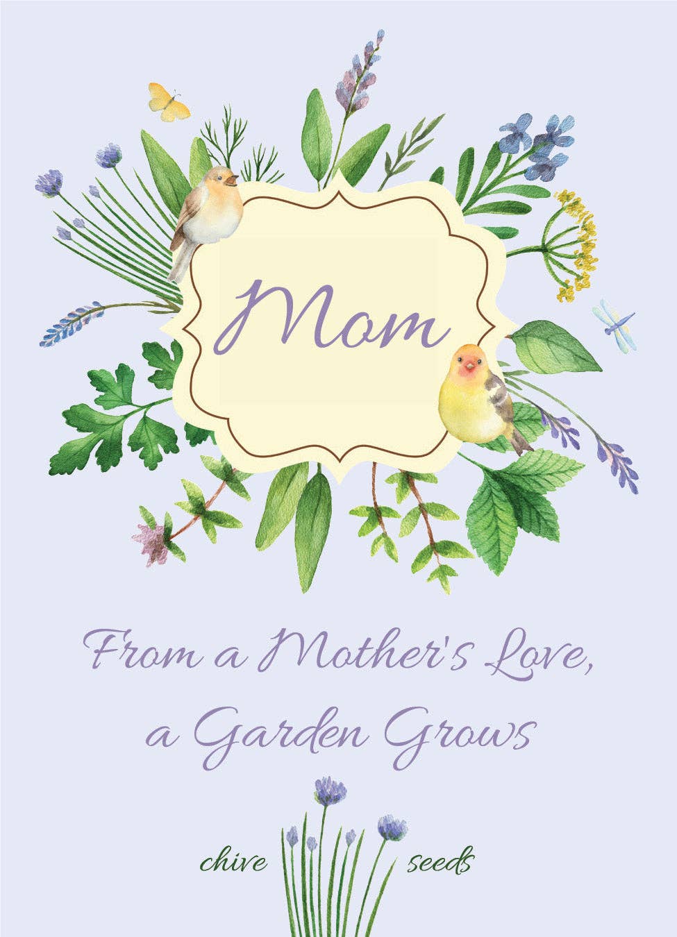 From a Mother's Love - Chives Herb Seed Packets